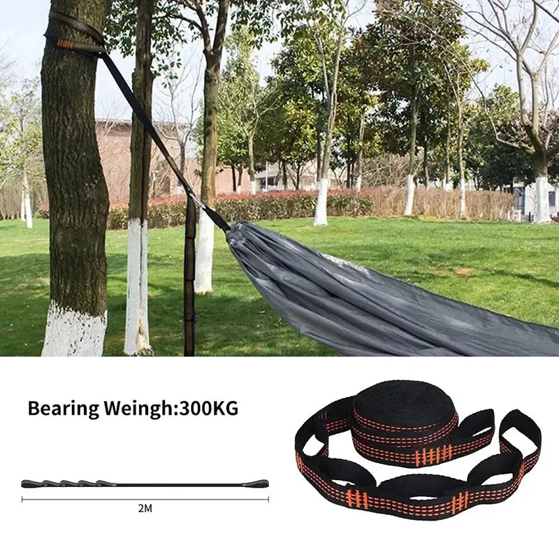 Hängematten Gurte aus verstärktem Polyester 300kg Tragkraft – clever-campen Ansicht 4