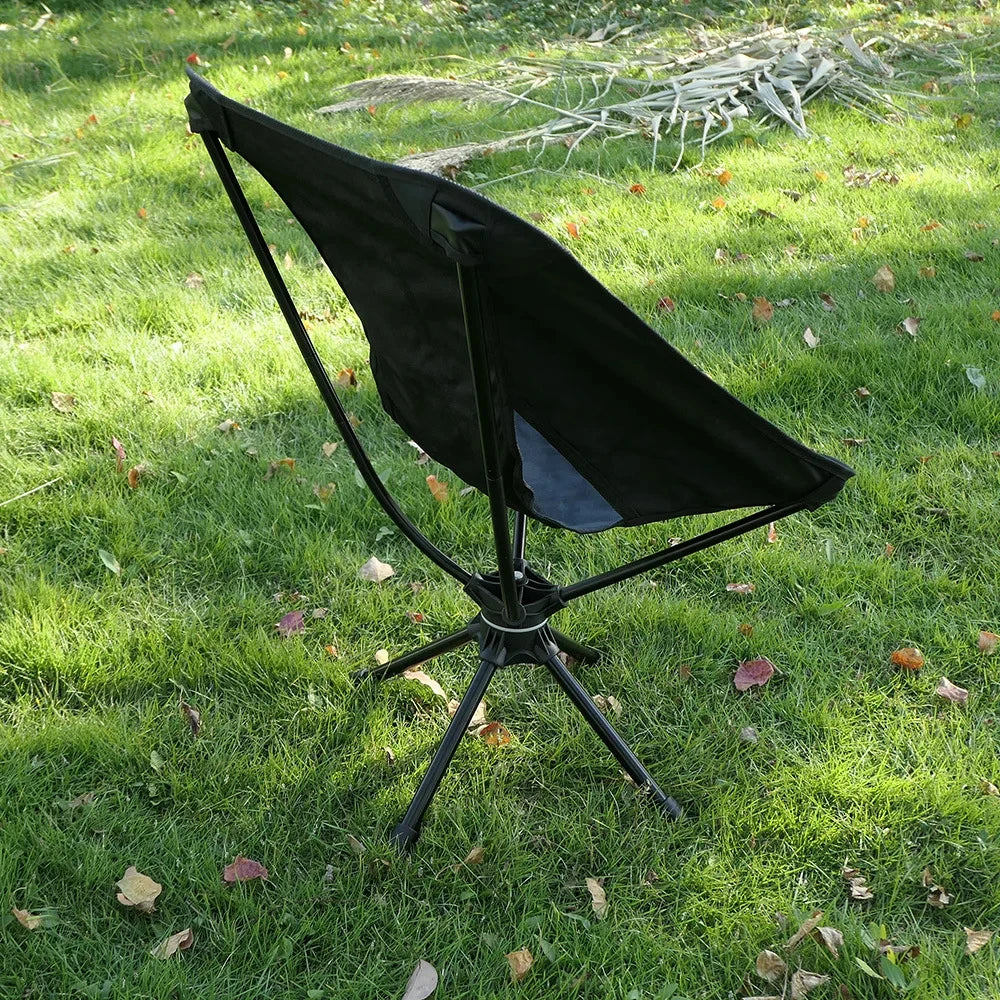 Tragbar Camping-Sitz mit Drehfunktion – clever-campen Ansicht 4