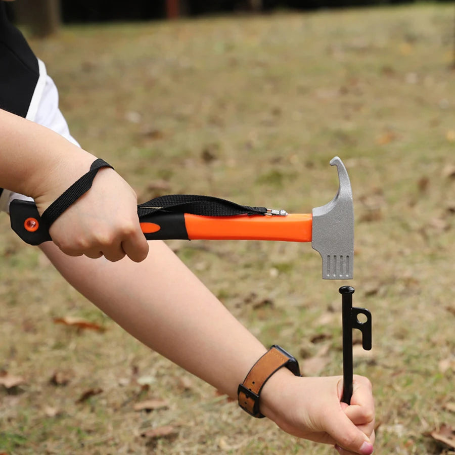 Tragbarer Zelt-Hammer aus Kohlenstoffstahl – clever-campen Ansicht 5