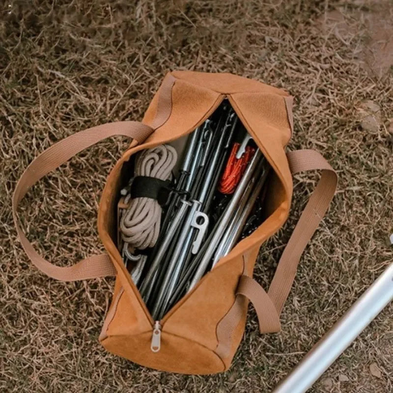 Geräumige Zeltzubehör Tasche für Camping und Outdoor – clever-campen Ansicht 3