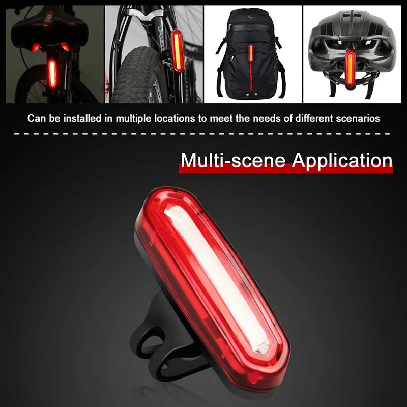USB Ladefähiges Rücklicht für Fahrräder – clever-campen Ansicht 2