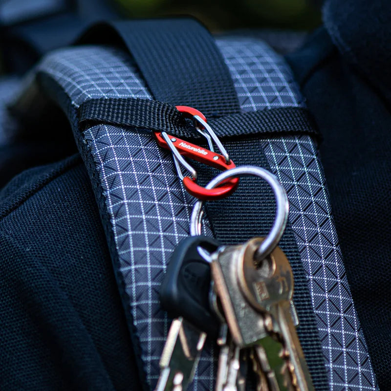 Naturehike S-förmiger Aluminium Karabiner für Rucksäcke – clever-campen Ansicht 4