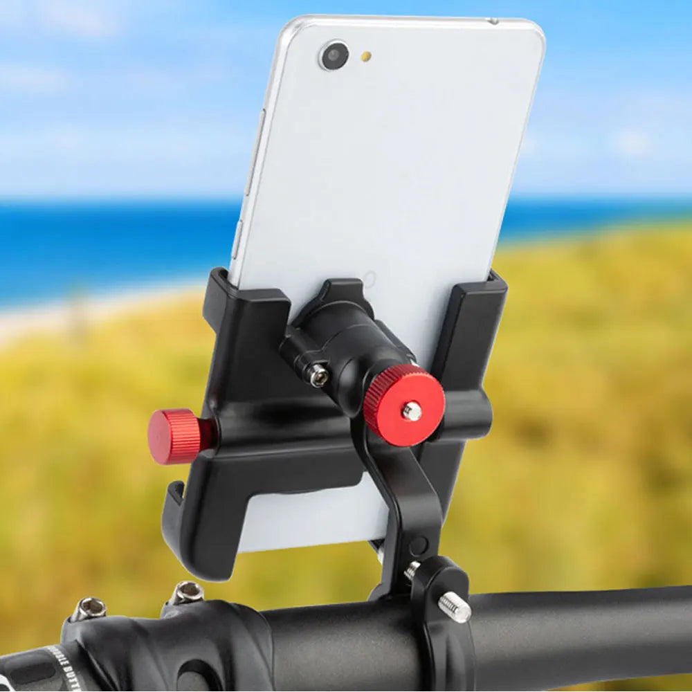 MTB Handy Halterung 360° drehbar Aluminium Fahrrad Zubehör – clever-campen Ansicht 5