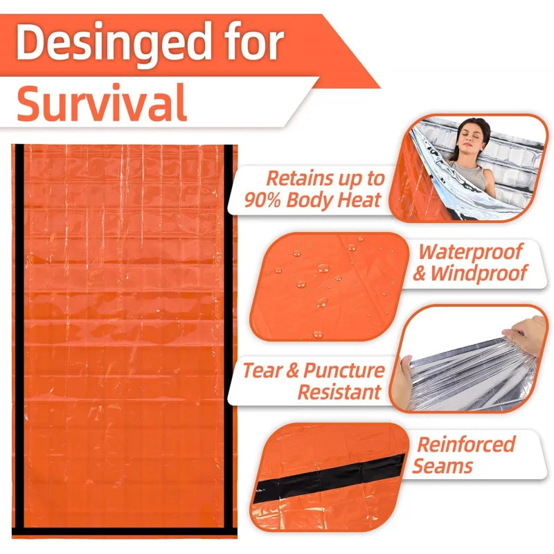 Notfall Schlafsack Mylar Bivy Sack für Camping – clever-campen Ansicht 4