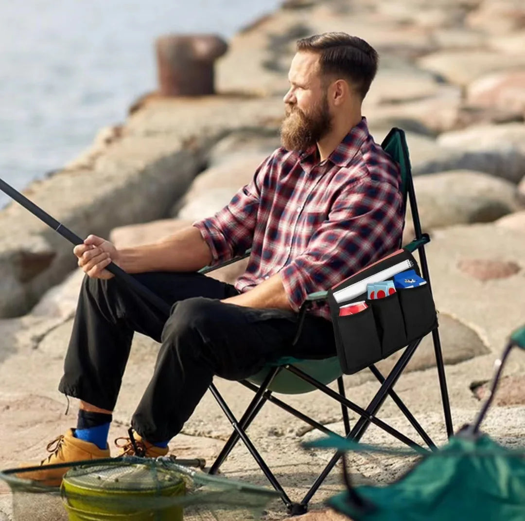 PACOONE Klappstuhl aus Aluminiumlegierung für Camping – – clever-campen Ansicht 5