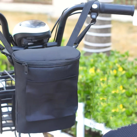 Multifunktionale Fahrradtasche mit grossem Stauraum – clever-campen Ansicht 2
