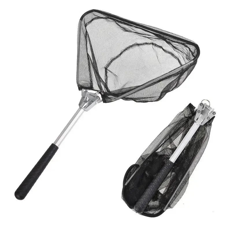 Robustes Faltnetz für Angler – 1,8m/2,4m Teleskopstange – clever-campen Ansicht 5
