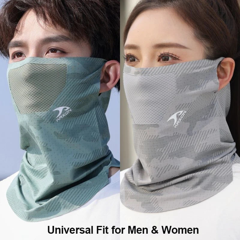 Kühlende Hals-Gaiter für Angeln und Outdoor – clever-campen Ansicht 2