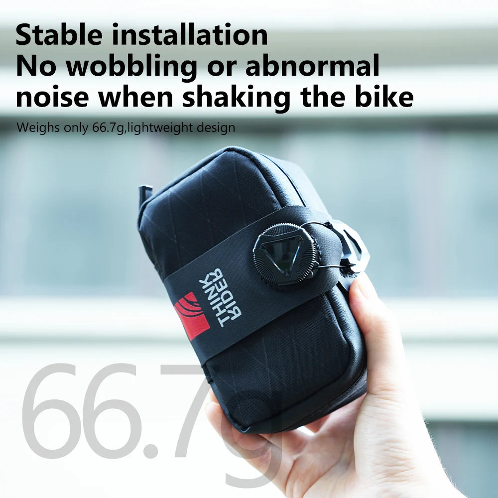 ThinkRider Fahrradsattel Tasche 0.5L Mini Werkzeugtasche – clever-campen Ansicht 4