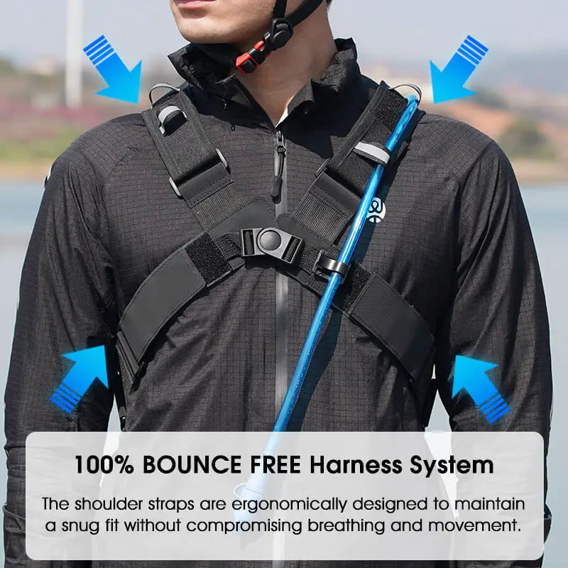 WEST BIKING 10L Trinkrucksack mit Wasserblase – clever-campen Ansicht 3