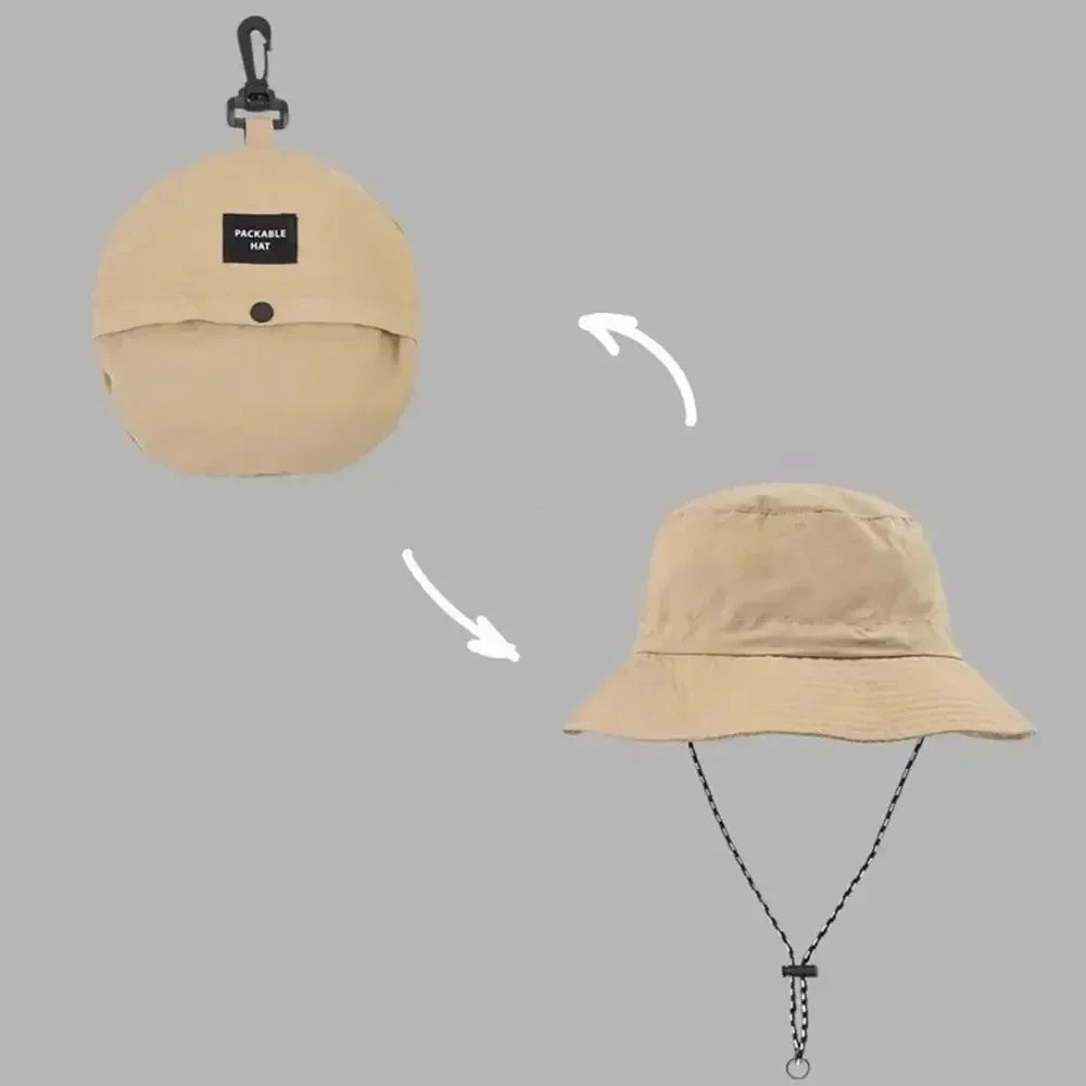 Faltbare Fischerhut für Outdoor und Camping – Unisex – clever-campen Ansicht 6