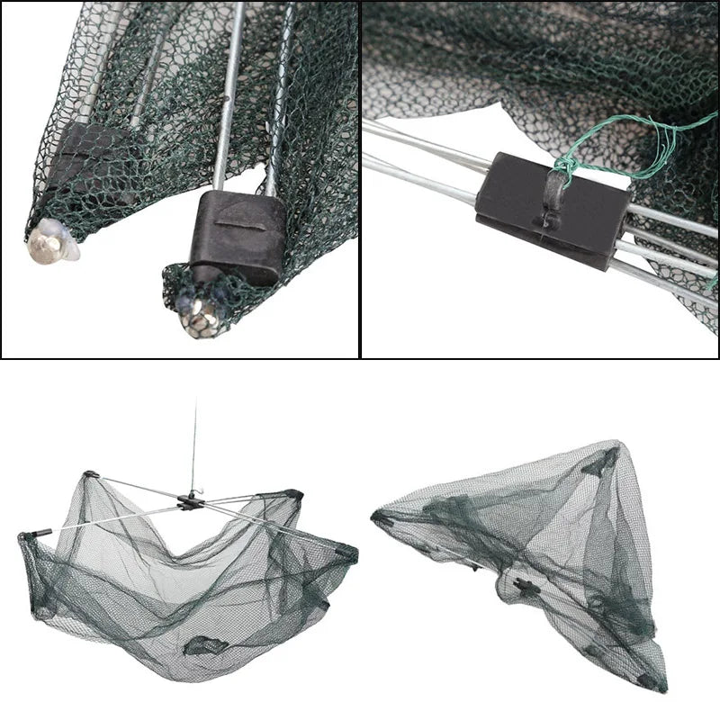 Faltbarer Netzschirm für Angler – clever-campen Ansicht 3