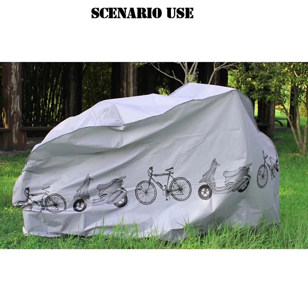 Wasserdichtes Fahrradcover für optimalen Schutz – clever-campen Ansicht 3