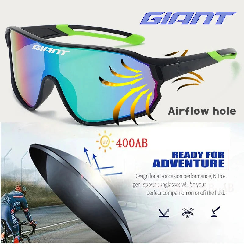 GIANT Fahrradbrille UV400 Anti-Fog REVO Gläser – clever-campen Ansicht 2