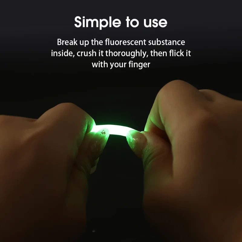 50 Stück fluoreszierende Angelrutenlichter für Nachtangeln – clever-campen Ansicht 3