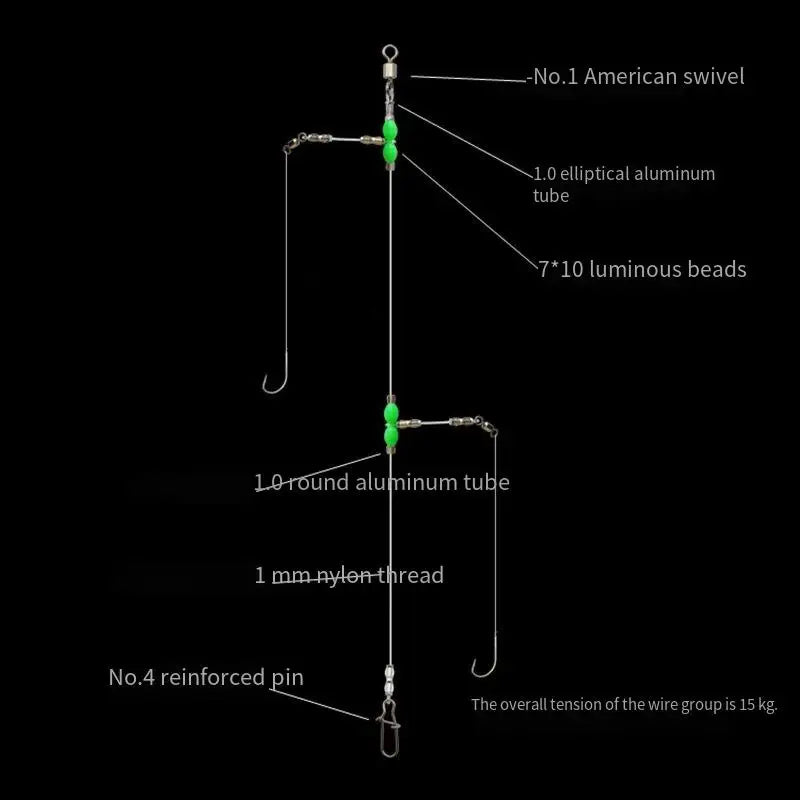 Nylon Balance Wire Set für Angeln – clever-campen Ansicht 3