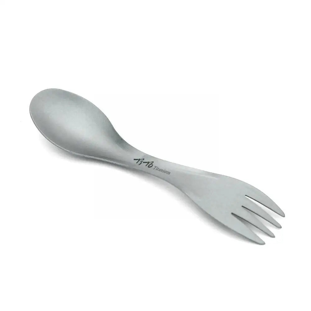 Titanium Spork 2 in 1 für Camping und Outdoor – clever-campen Ansicht 3