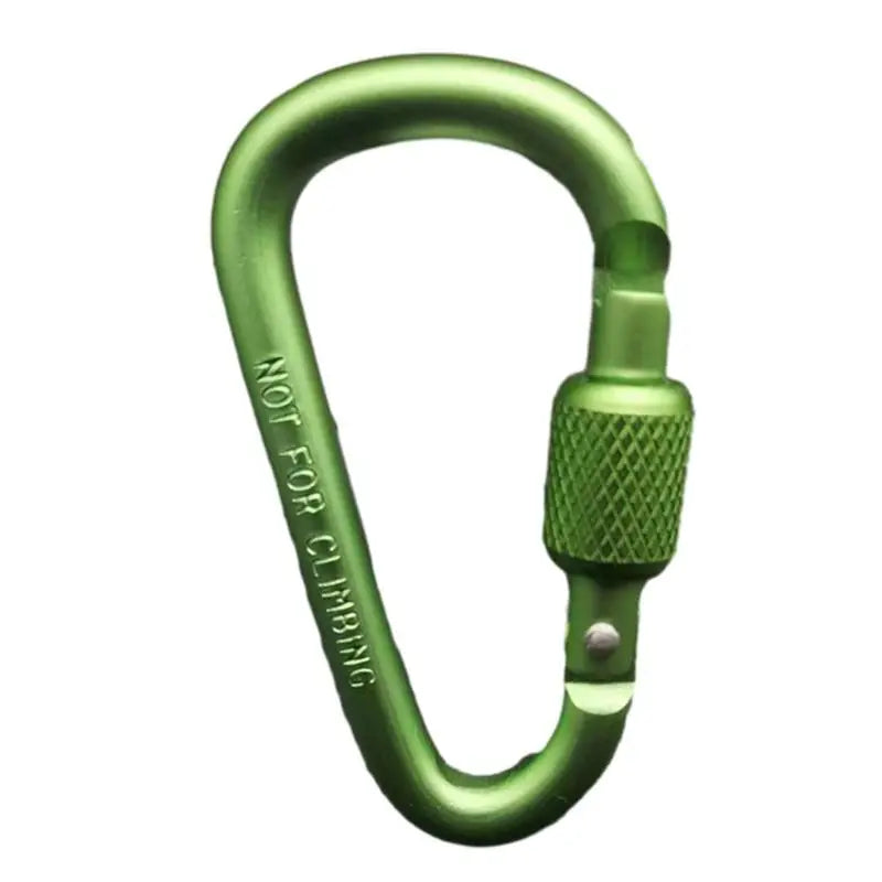 Aluminium Karabiner D-Form für Zeltzubehör – clever-campen Ansicht 5
