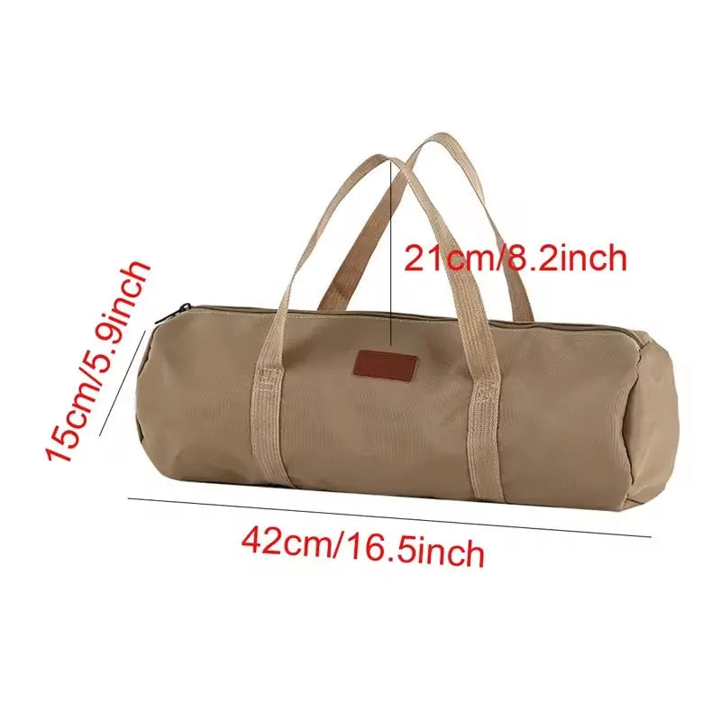 Zelt Heringe Tasche – Zylindrische Aufbewahrung für Camping – clever-campen Ansicht 2