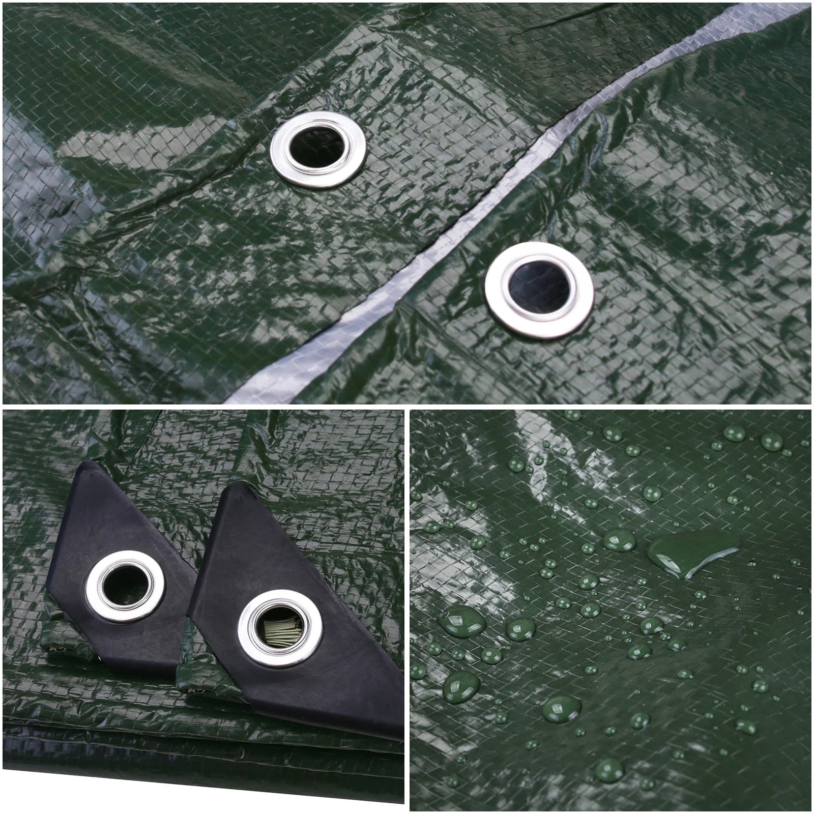 Robuste Abdeckplane Wasserdicht für Camping & Outdoor – clever-campen Ansicht 3