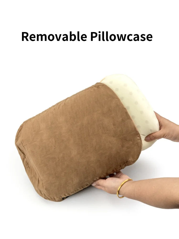 Campingkissen aus Memory Foam – Tragbares Reisekissen – clever-campen Ansicht 5