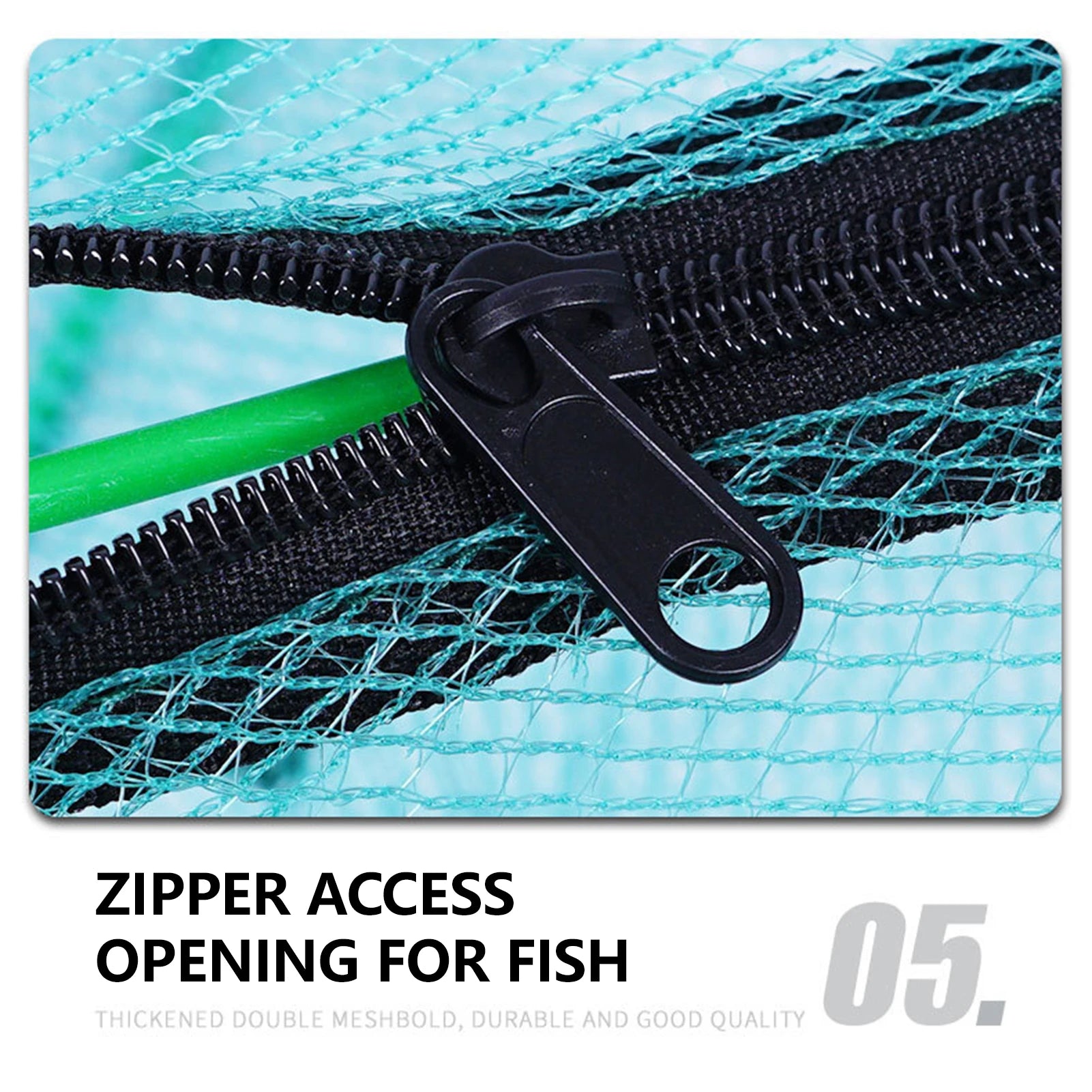 Kollapsbare Fischfalle – Leichter Krabbentrap für Angler – clever-campen Ansicht 4