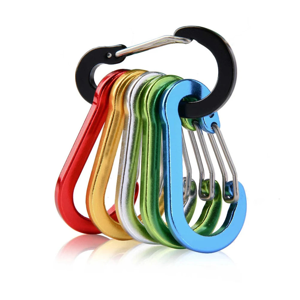 Multifunktionale Karabiner Clips für Outdoor-Aktivitäten – clever-campen Ansicht 3