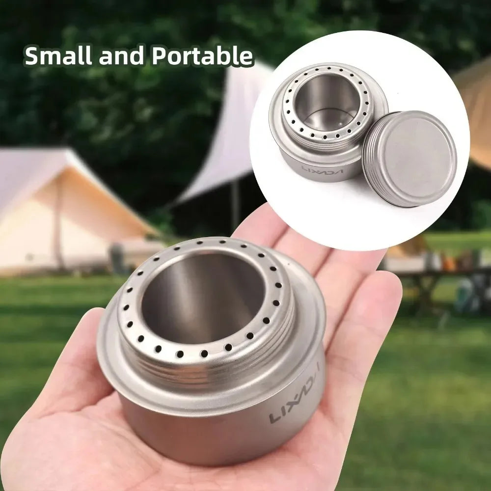 Portabler Mini-Aluminium-Alkoholkocher für Camping – clever-campen Ansicht 5