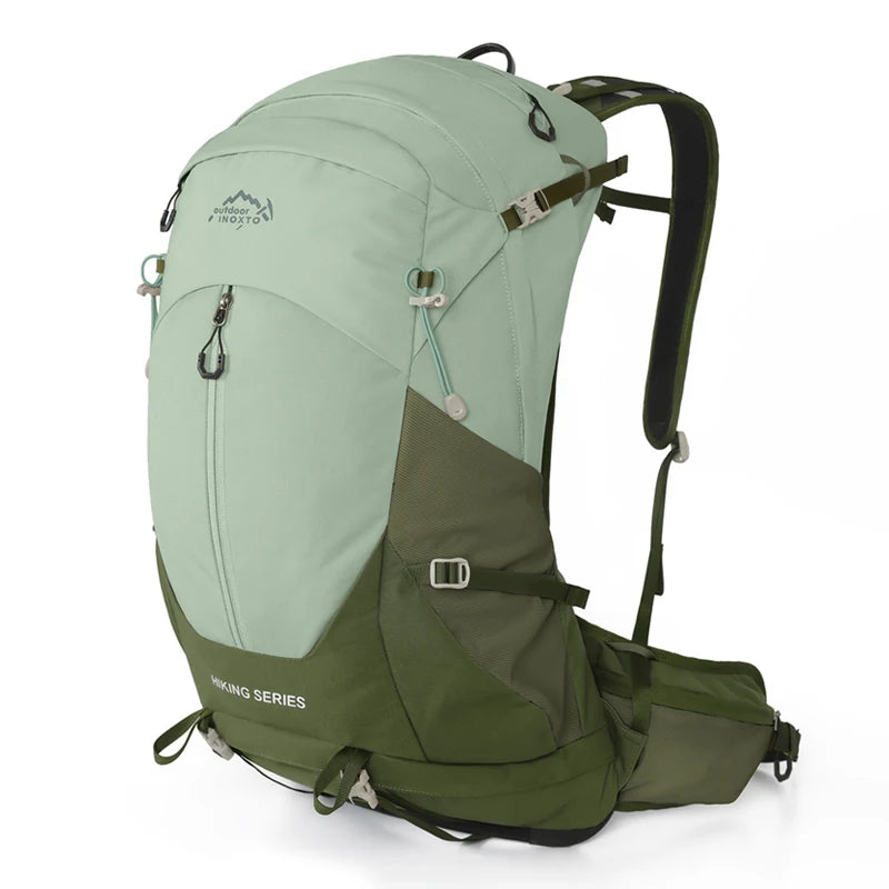 Wasserdichter Rucksack für Wanderungen mit Regenhülle – clever-campen Ansicht 2