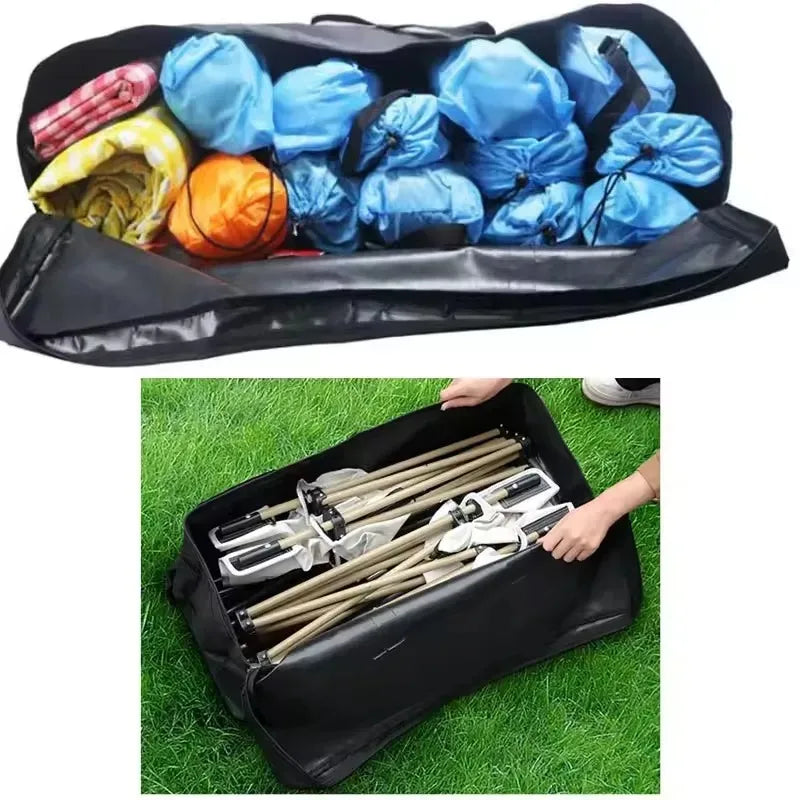 Wasserdichte 55L-150L Faltbare Luggage Duffle Tasche – clever-campen Ansicht 6