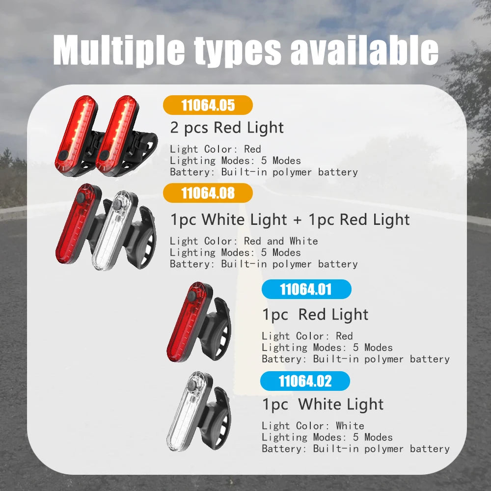 USB wiederaufladbare Rücklichter für Fahrräder – ultra hell – clever-campen Ansicht 6