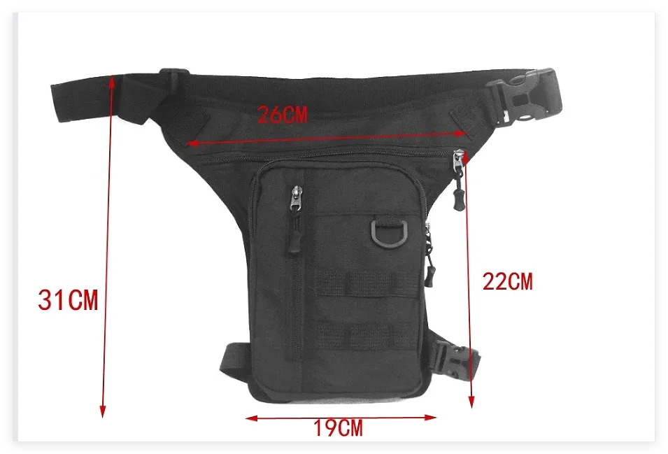 Multifunktionale Oberschenkel-Tasche für Outdoor-Aktivitäten – clever-campen Ansicht 3