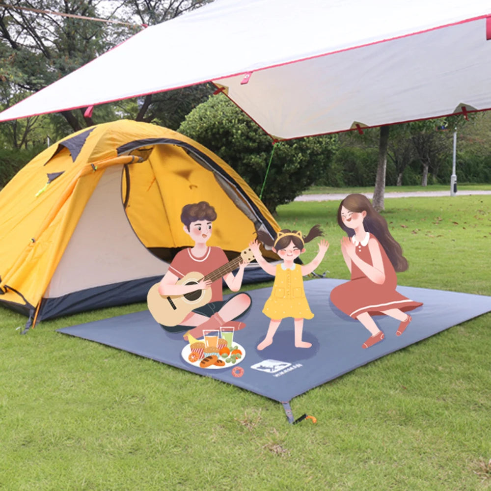 Wasserdichte Campingunterlage – Multifunktionale Zeltmatte – clever-campen Ansicht 2