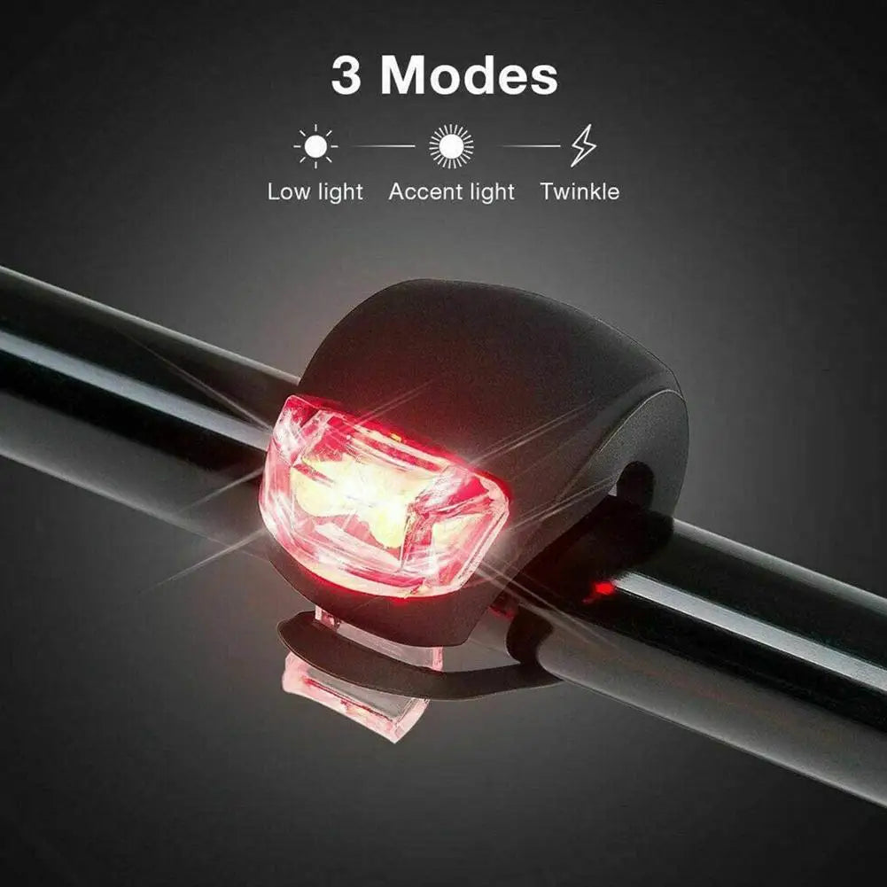 LED Fahrradlicht Set mit 3 Modi – Wasserdicht & vielseitig – clever-campen Ansicht 3