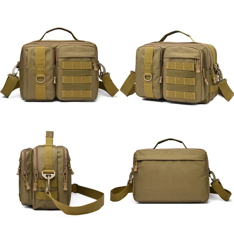 Taktische Umhängetasche für Angeln und Outdoor – clever-campen Ansicht 6