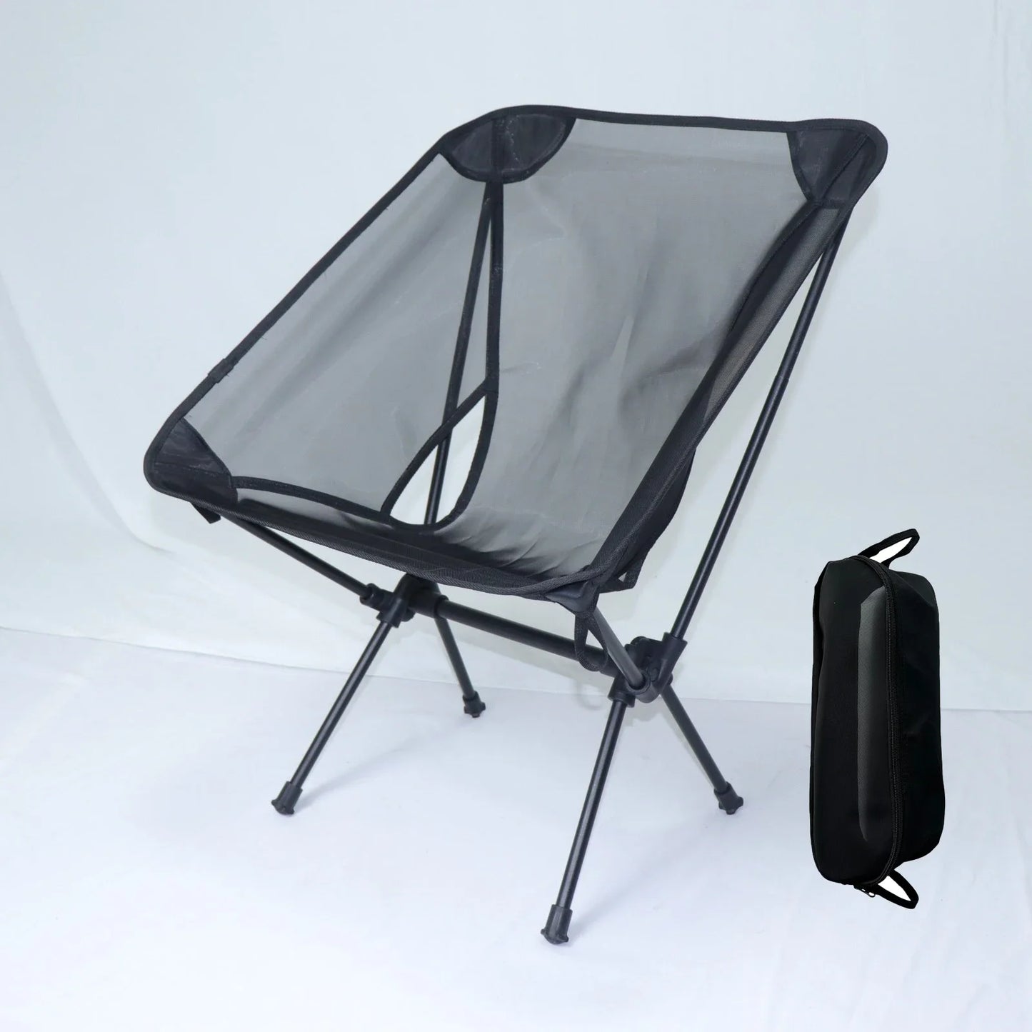 Atmungsaktiver Campingstuhl aus Aluminium für Angler – clever-campen Ansicht 6
