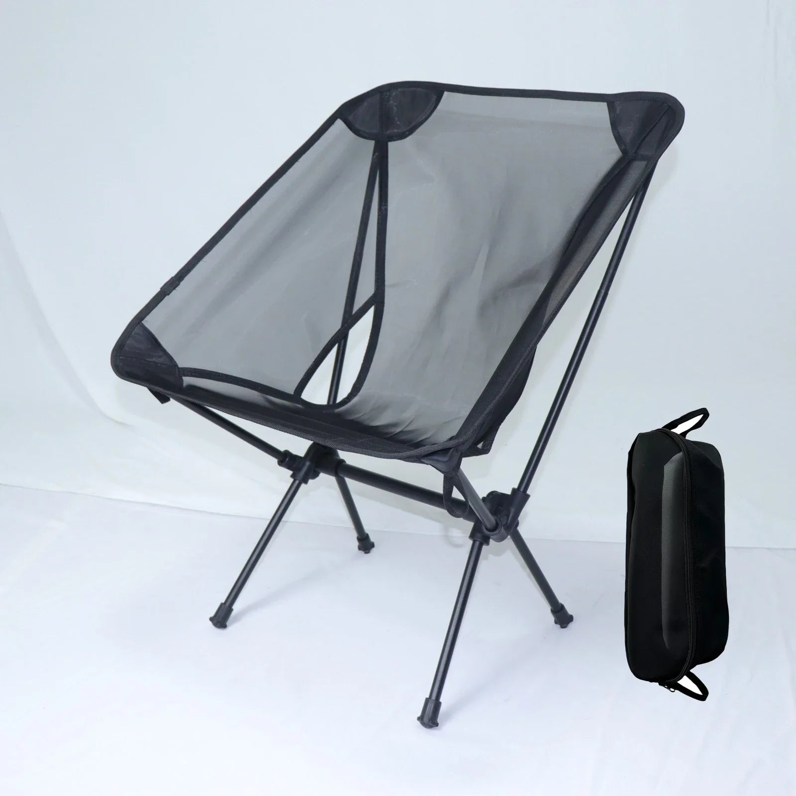 Atmungsaktiver Campingstuhl aus Aluminium für Angler – clever-campen Ansicht 6