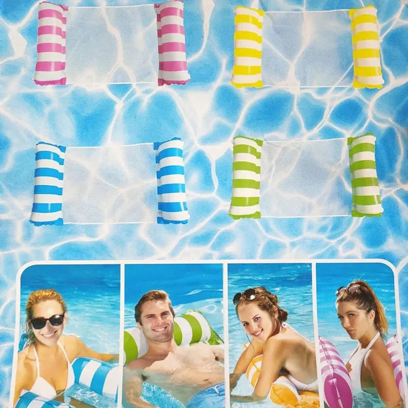 Aufblasbare Hängematte für Wasser und Poolpartys – clever-campen Ansicht 6