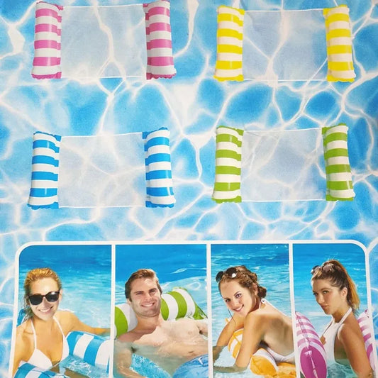 Aufblasbare Hängematte für Wasser und Poolpartys – clever-campen Ansicht 6