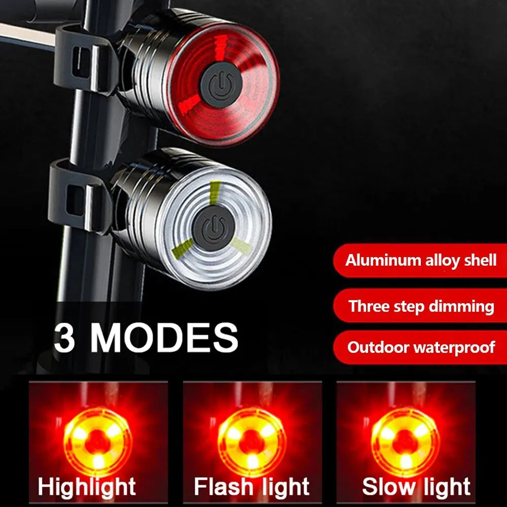 Wasserdichtes LED Fahrrad Rücklicht mit 3 Lichtmodi – clever-campen Ansicht 4