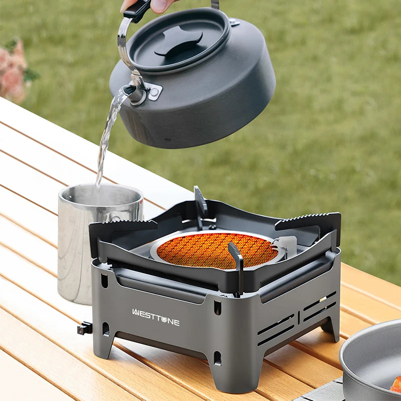 WESTTUNE Tragbarer Campingkocher mit elektronischer Zündung – clever-campen Ansicht 6