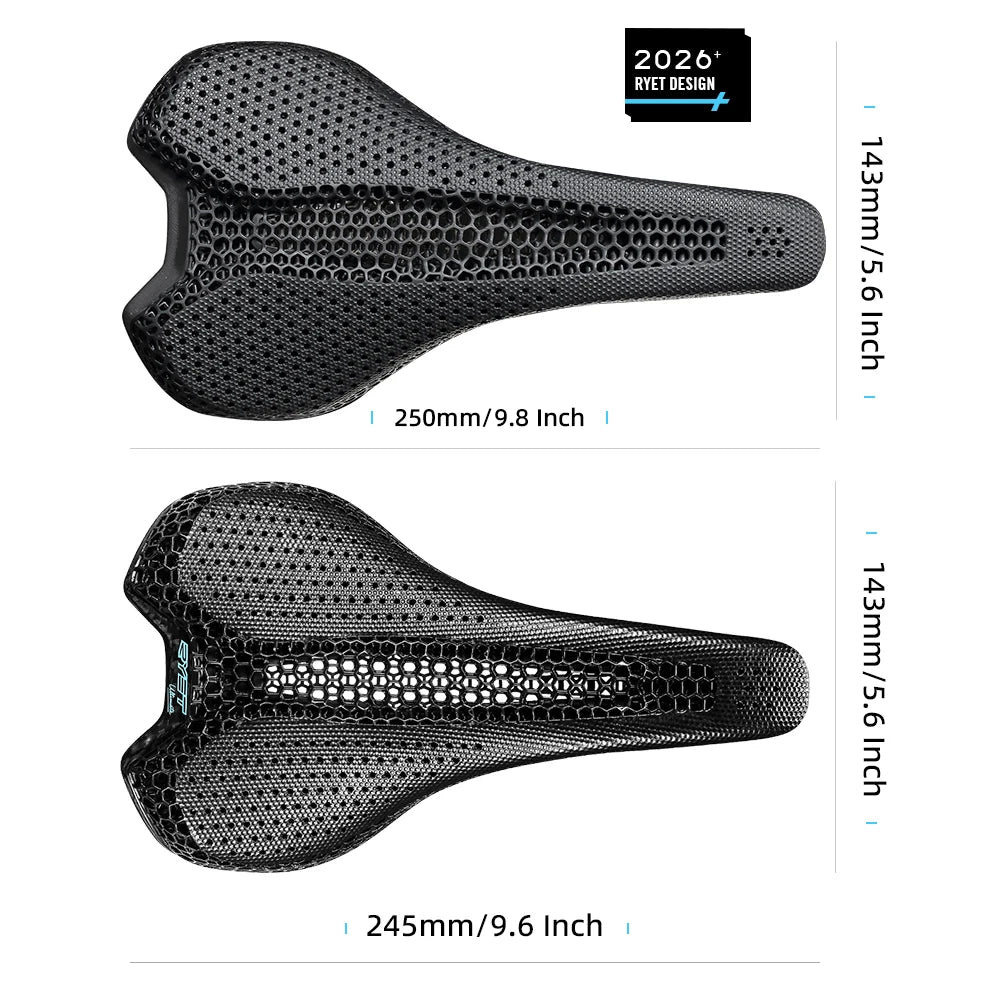 RYET Ultralight Carbon Fahrrad-Sattel 190g – clever-campen Ansicht 6
