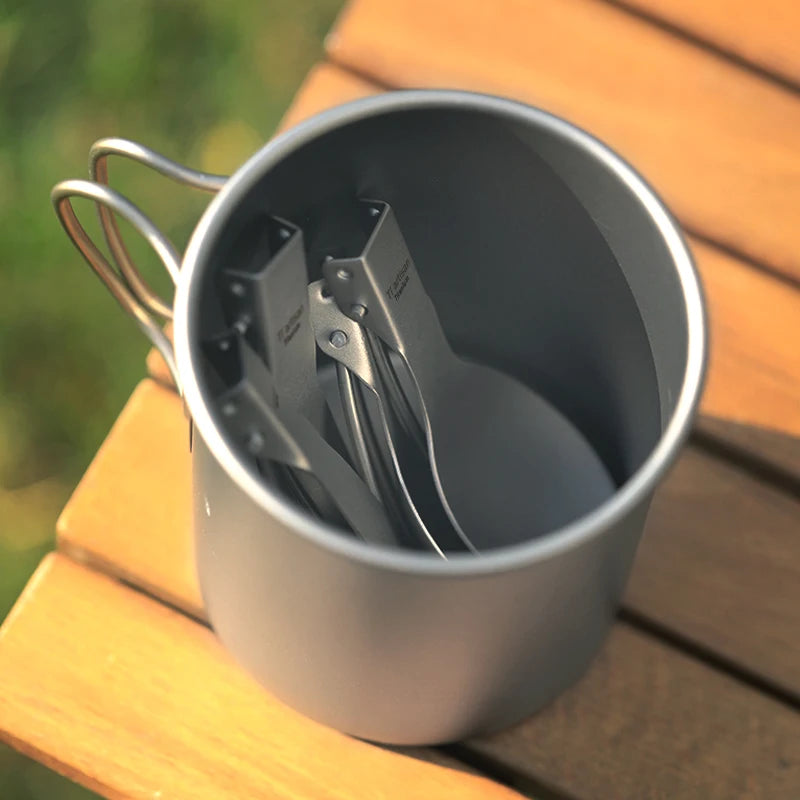 Tiartisan Titan Spork faltbar – ultraleichtes – clever-campen Ansicht 6