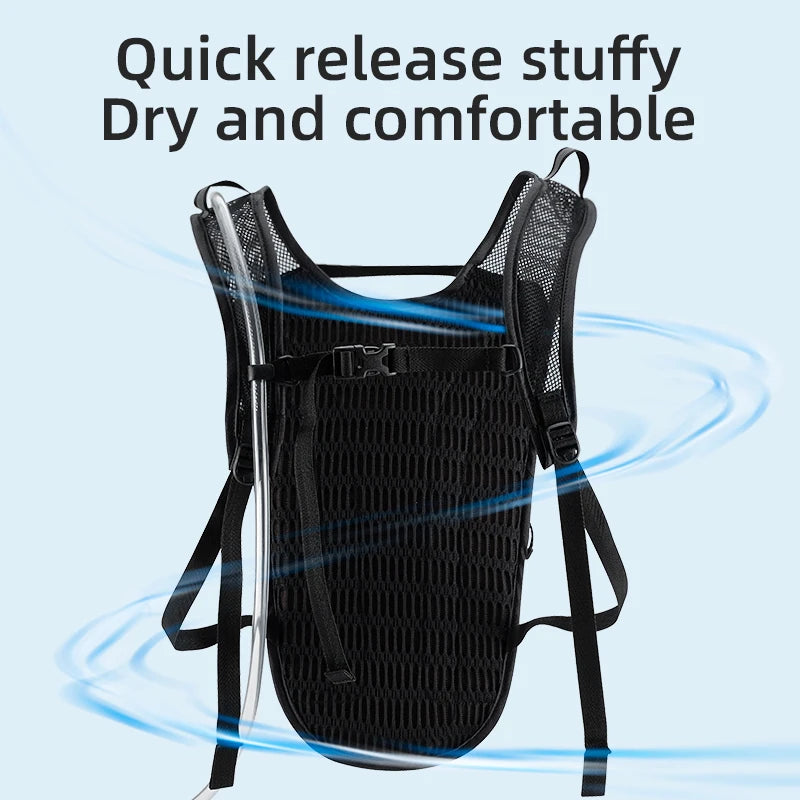 ROCKBROS Trinkblase 2L Hydration Backpack für Outdoor – clever-campen Ansicht 4