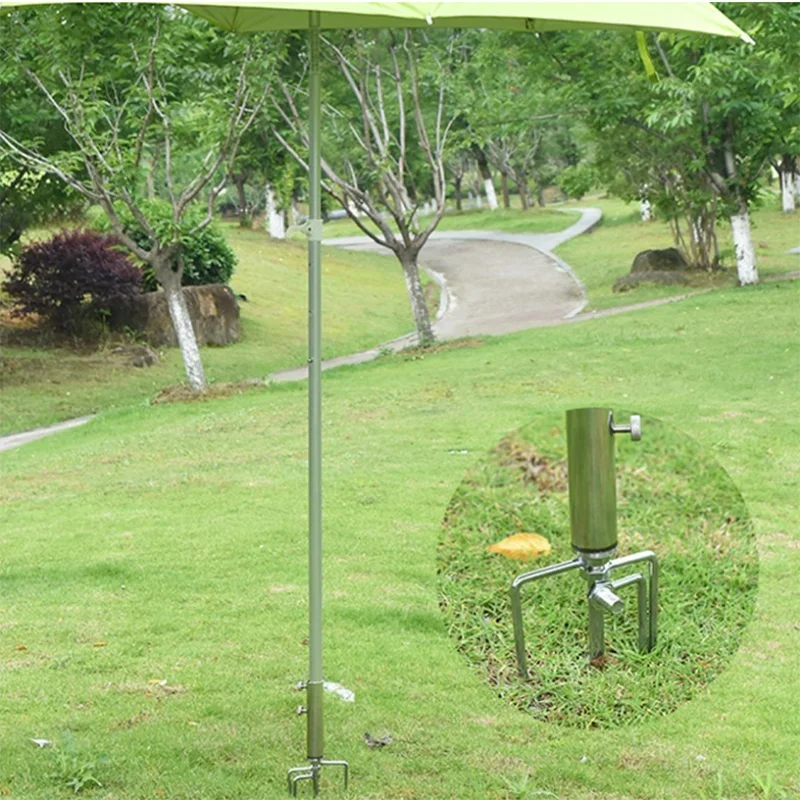 Verstellbarer Sonnenschirmhalter für Anglerstuhl – clever-campen Ansicht 3