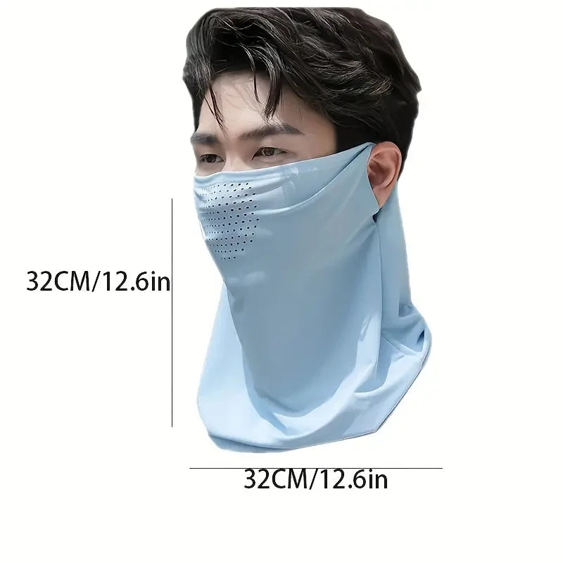 UV-Schutz Schal Gesichtsmaske für Angler – clever-campen Ansicht 2