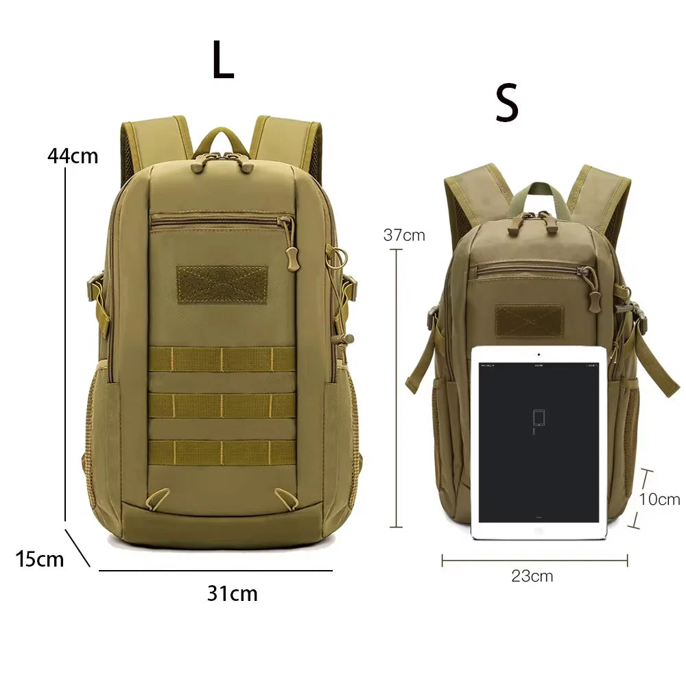 Mini Tactical Rucksack 10L/20L für Angeln und Outdoor – clever-campen Ansicht 5