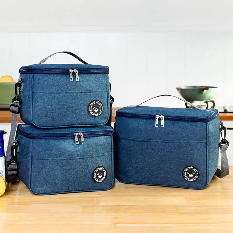 Isolierte Lunchbox mit Schultergurt – Wasserdicht – clever-campen Ansicht 2