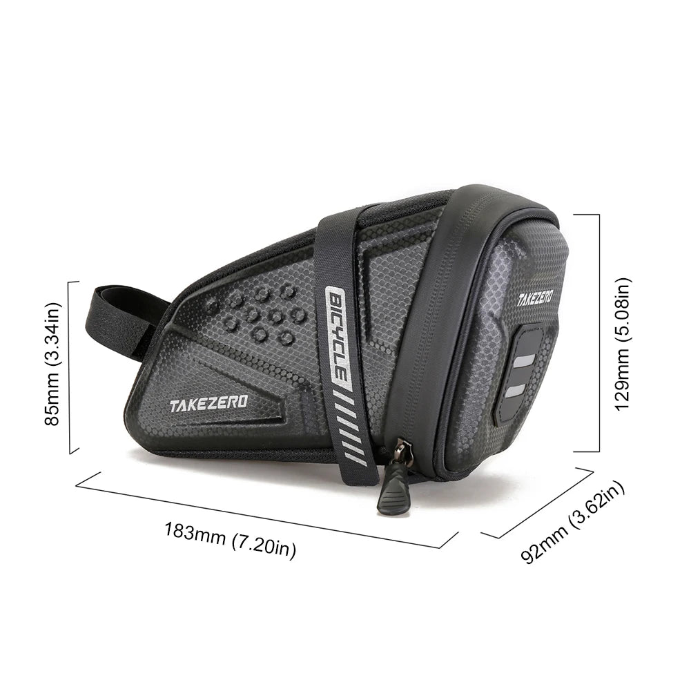 Velo-Satteltasche 1L – Robust & Reflektierend – clever-campen Ansicht 6