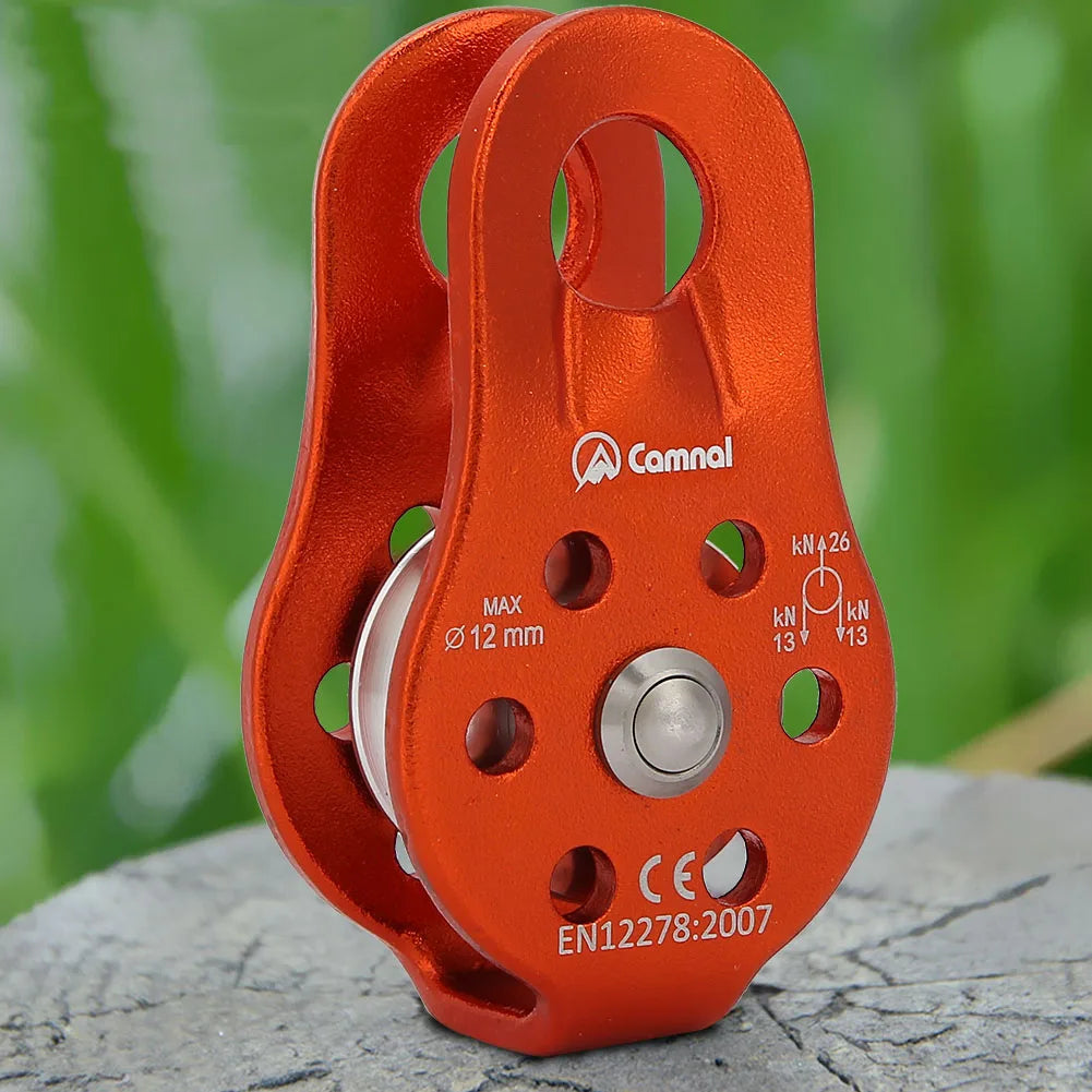26KN Aluminium Seilrolle für 12mm Seil – clever-campen Ansicht 6